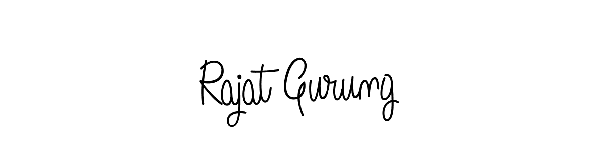 Best and Professional Signature Style for Rajat Gurung. Angelique-Rose-font-FFP Best Signature Style Collection. Rajat Gurung signature style 5 images and pictures png