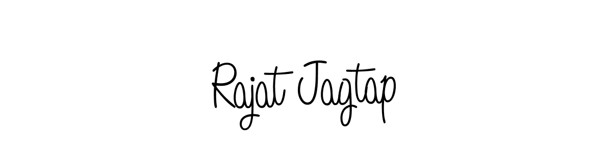 Create a beautiful signature design for name Rajat Jagtap. With this signature (Angelique-Rose-font-FFP) fonts, you can make a handwritten signature for free. Rajat Jagtap signature style 5 images and pictures png