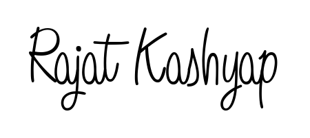 The Angelique-Rose-font-FFP typeface gives name Rajat Kashyap a refined look. Suitable for certificates, diplomas, and official verification. Rajat Kashyap signature style 5 images and pictures png