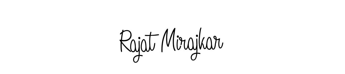 Make a beautiful signature design for name Rajat Mirajkar. Use this online signature maker to create a handwritten signature for free. Rajat Mirajkar signature style 5 images and pictures png