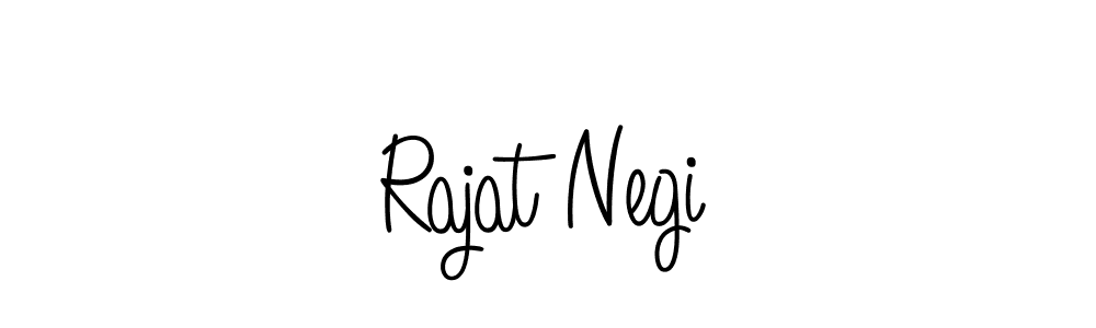 Also we have Rajat Negi name is the best signature style. Create professional handwritten signature collection using Angelique-Rose-font-FFP autograph style. Rajat Negi signature style 5 images and pictures png