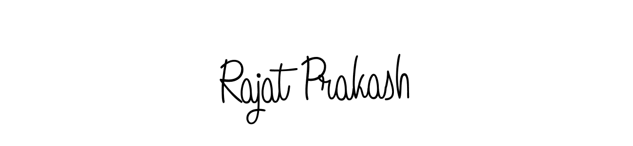 Rajat Prakash stylish signature style. Best Handwritten Sign (Angelique-Rose-font-FFP) for my name. Handwritten Signature Collection Ideas for my name Rajat Prakash. Rajat Prakash signature style 5 images and pictures png