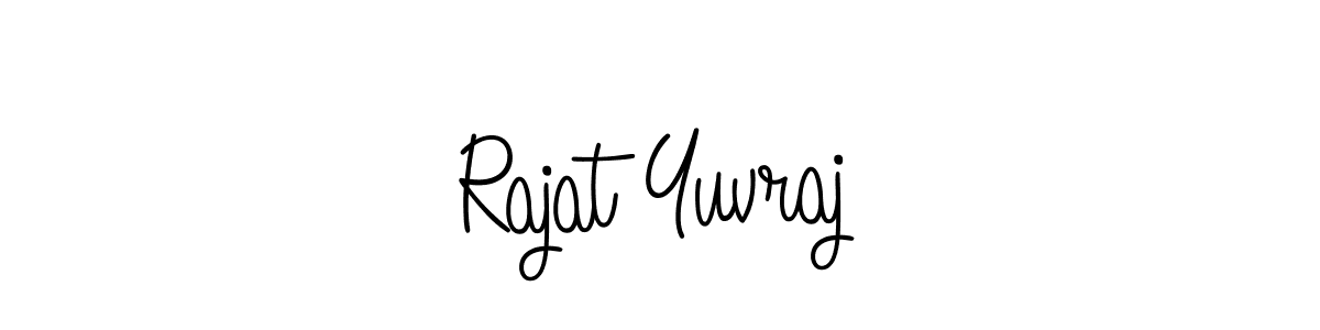 Also we have Rajat Yuvraj name is the best signature style. Create professional handwritten signature collection using Angelique-Rose-font-FFP autograph style. Rajat Yuvraj signature style 5 images and pictures png