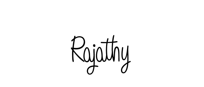 Make a beautiful signature design for name Rajathy. Use this online signature maker to create a handwritten signature for free. Rajathy signature style 5 images and pictures png