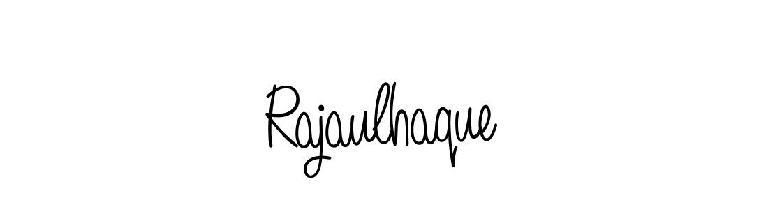 The best way (Angelique-Rose-font-FFP) to make a short signature is to pick only two or three words in your name. The name Rajaulhaque include a total of six letters. For converting this name. Rajaulhaque signature style 5 images and pictures png