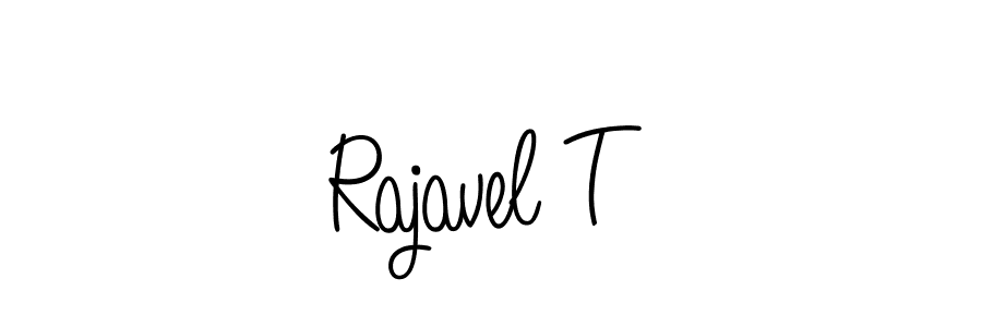 How to Draw Rajavel T signature style? Angelique-Rose-font-FFP is a latest design signature styles for name Rajavel T. Rajavel T signature style 5 images and pictures png