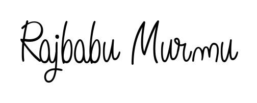 How to make Rajbabu Murmu name signature. Use Angelique-Rose-font-FFP style for creating short signs online. This is the latest handwritten sign. Rajbabu Murmu signature style 5 images and pictures png
