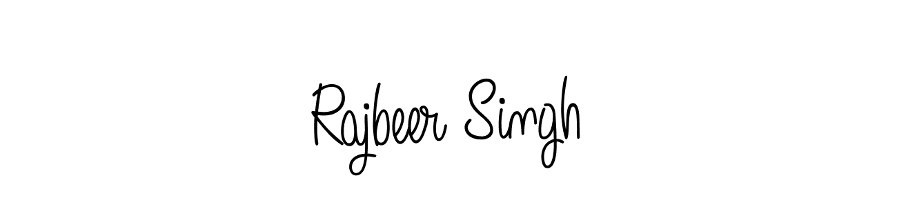 Create a beautiful signature design for name Rajbeer Singh. With this signature (Angelique-Rose-font-FFP) fonts, you can make a handwritten signature for free. Rajbeer Singh signature style 5 images and pictures png