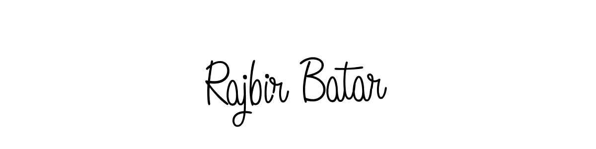 The best way (Angelique-Rose-font-FFP) to make a short signature is to pick only two or three words in your name. The name Rajbir Batar include a total of six letters. For converting this name. Rajbir Batar signature style 5 images and pictures png