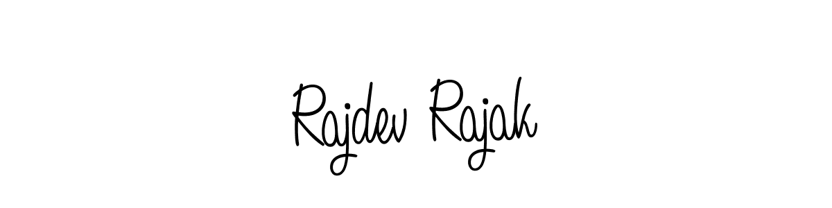 Rajdev Rajak stylish signature style. Best Handwritten Sign (Angelique-Rose-font-FFP) for my name. Handwritten Signature Collection Ideas for my name Rajdev Rajak. Rajdev Rajak signature style 5 images and pictures png
