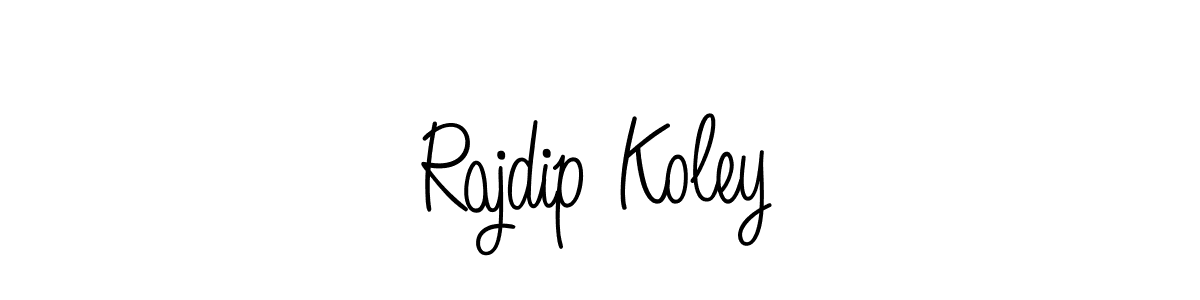 It looks lik you need a new signature style for name Rajdip Koley. Design unique handwritten (Angelique-Rose-font-FFP) signature with our free signature maker in just a few clicks. Rajdip Koley signature style 5 images and pictures png