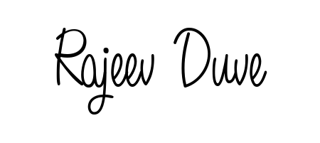 Stand out with a creative autograph for Rajeev Duve. The Angelique-Rose-font-FFP styling blends modern aesthetics with classic signature flourishes. Rajeev Duve signature style 5 images and pictures png