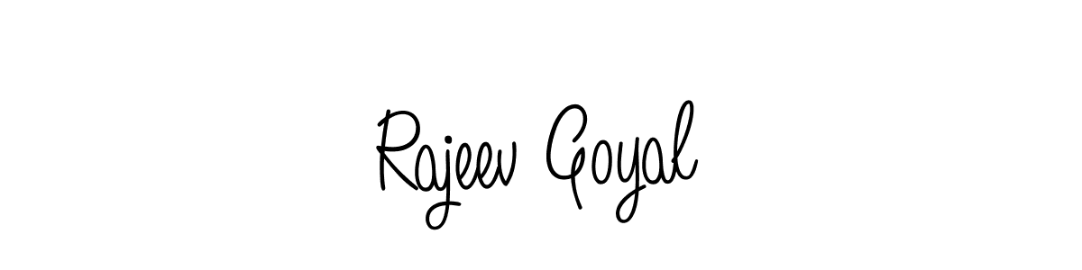 How to make Rajeev Goyal signature? Angelique-Rose-font-FFP is a professional autograph style. Create handwritten signature for Rajeev Goyal name. Rajeev Goyal signature style 5 images and pictures png