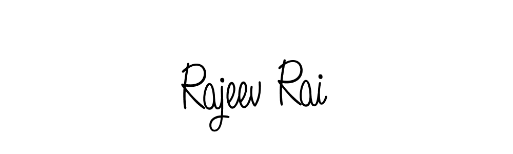 Also we have Rajeev Rai name is the best signature style. Create professional handwritten signature collection using Angelique-Rose-font-FFP autograph style. Rajeev Rai signature style 5 images and pictures png