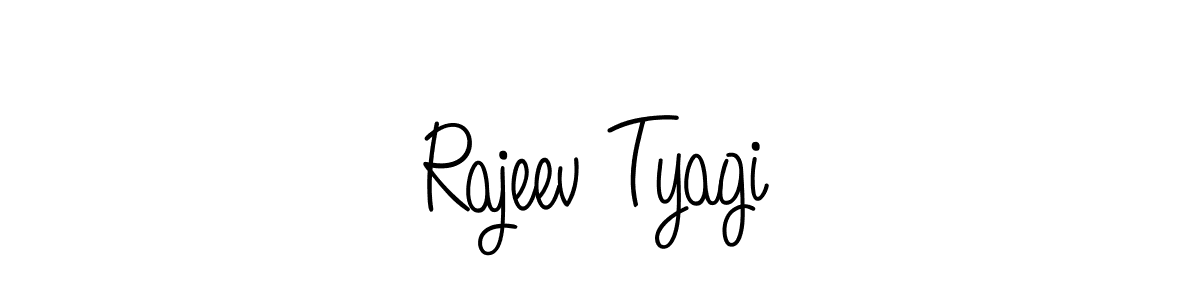 It looks lik you need a new signature style for name Rajeev Tyagi. Design unique handwritten (Angelique-Rose-font-FFP) signature with our free signature maker in just a few clicks. Rajeev Tyagi signature style 5 images and pictures png