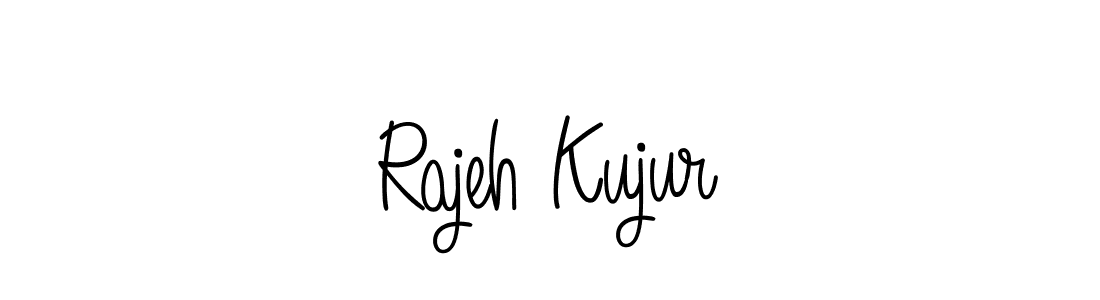 You can use this online signature creator to create a handwritten signature for the name Rajeh Kujur. This is the best online autograph maker. Rajeh Kujur signature style 5 images and pictures png