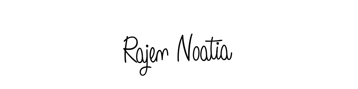 if you are searching for the best signature style for your name Rajen Noatia. so please give up your signature search. here we have designed multiple signature styles  using Angelique-Rose-font-FFP. Rajen Noatia signature style 5 images and pictures png