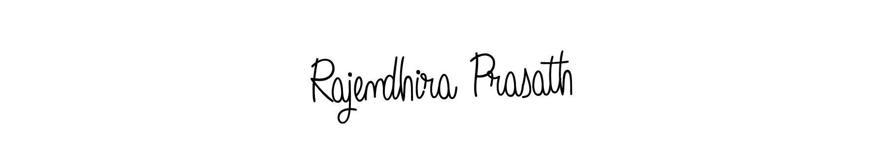 How to make Rajendhira Prasath name signature. Use Angelique-Rose-font-FFP style for creating short signs online. This is the latest handwritten sign. Rajendhira Prasath signature style 5 images and pictures png