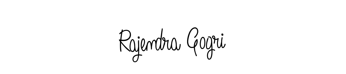 Best and Professional Signature Style for Rajendra Gogri. Angelique-Rose-font-FFP Best Signature Style Collection. Rajendra Gogri signature style 5 images and pictures png