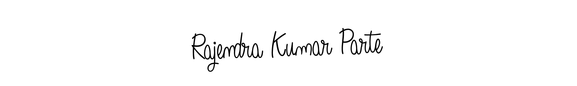 Create a beautiful signature design for name Rajendra Kumar Parte. With this signature (Angelique-Rose-font-FFP) fonts, you can make a handwritten signature for free. Rajendra Kumar Parte signature style 5 images and pictures png
