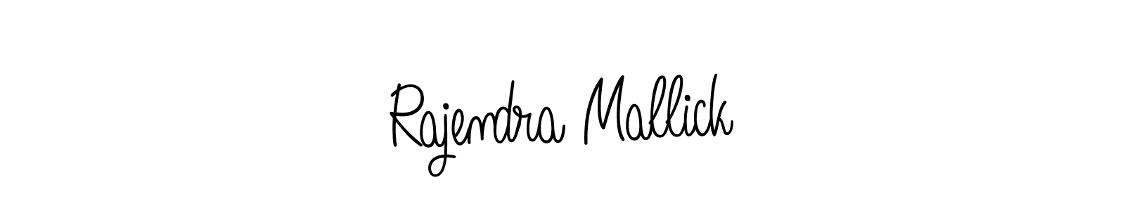 Make a beautiful signature design for name Rajendra Mallick. With this signature (Angelique-Rose-font-FFP) style, you can create a handwritten signature for free. Rajendra Mallick signature style 5 images and pictures png