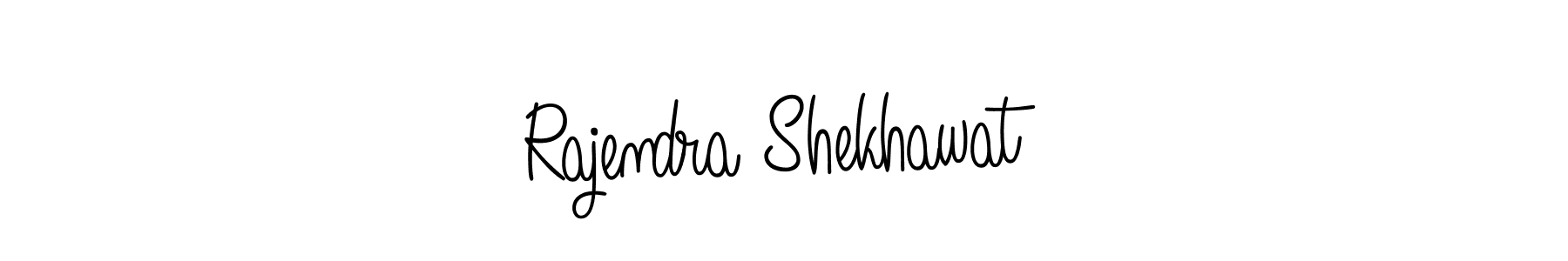 Design your own signature with our free online signature maker. With this signature software, you can create a handwritten (Angelique-Rose-font-FFP) signature for name Rajendra Shekhawat. Rajendra Shekhawat signature style 5 images and pictures png