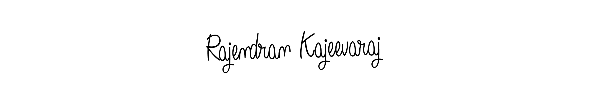 How to make Rajendran Kajeevaraj signature? Angelique-Rose-font-FFP is a professional autograph style. Create handwritten signature for Rajendran Kajeevaraj name. Rajendran Kajeevaraj signature style 5 images and pictures png