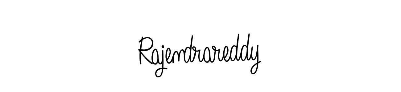 Make a beautiful signature design for name Rajendrareddy. With this signature (Angelique-Rose-font-FFP) style, you can create a handwritten signature for free. Rajendrareddy signature style 5 images and pictures png