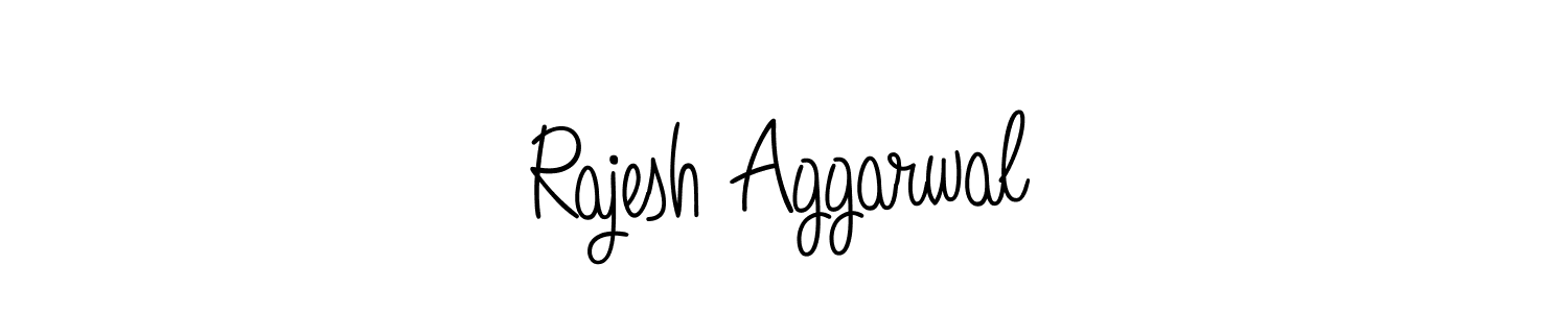 Make a beautiful signature design for name Rajesh Aggarwal. Use this online signature maker to create a handwritten signature for free. Rajesh Aggarwal signature style 5 images and pictures png