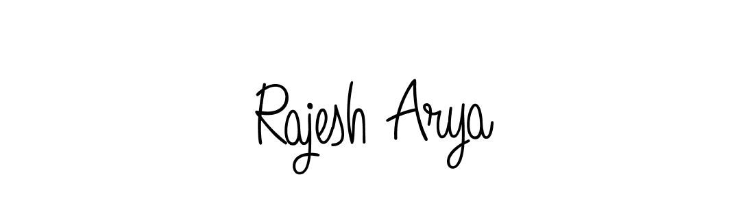 Here are the top 10 professional signature styles for the name Rajesh Arya. These are the best autograph styles you can use for your name. Rajesh Arya signature style 5 images and pictures png