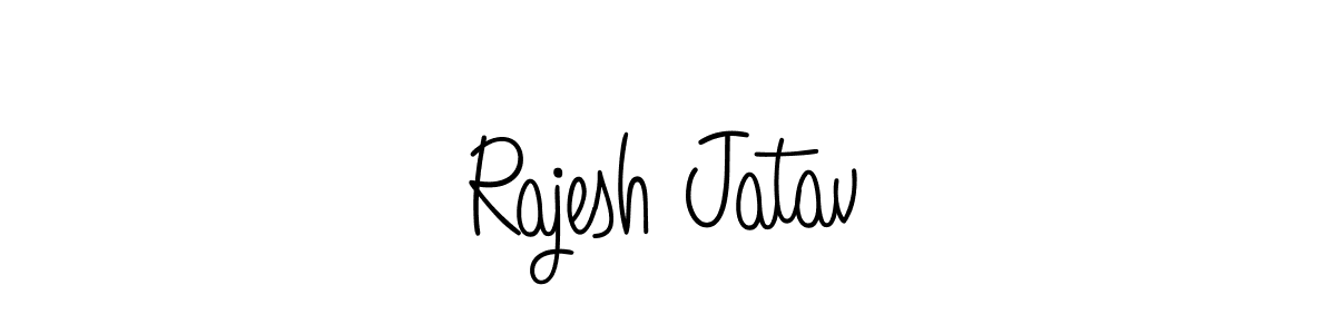 Create a beautiful signature design for name Rajesh Jatav. With this signature (Angelique-Rose-font-FFP) fonts, you can make a handwritten signature for free. Rajesh Jatav signature style 5 images and pictures png