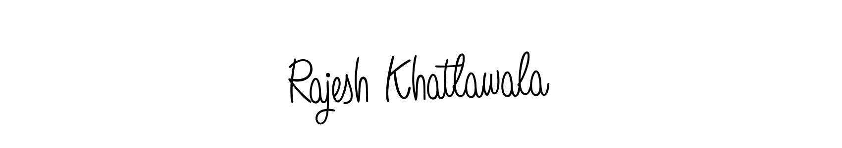 Here are the top 10 professional signature styles for the name Rajesh Khatlawala. These are the best autograph styles you can use for your name. Rajesh Khatlawala signature style 5 images and pictures png