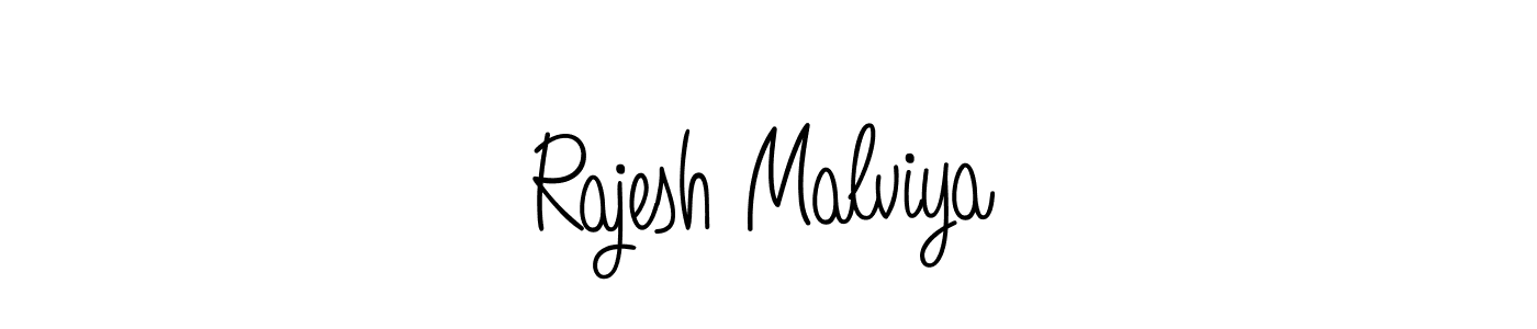 Make a short Rajesh Malviya signature style. Manage your documents anywhere anytime using Angelique-Rose-font-FFP. Create and add eSignatures, submit forms, share and send files easily. Rajesh Malviya signature style 5 images and pictures png