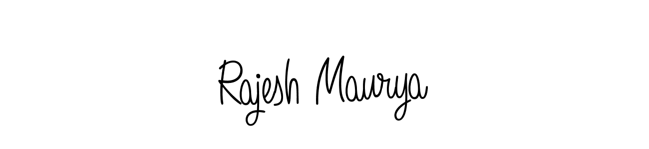 Make a beautiful signature design for name Rajesh Maurya. Use this online signature maker to create a handwritten signature for free. Rajesh Maurya signature style 5 images and pictures png