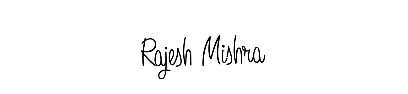 How to make Rajesh Mishra signature? Angelique-Rose-font-FFP is a professional autograph style. Create handwritten signature for Rajesh Mishra name. Rajesh Mishra signature style 5 images and pictures png