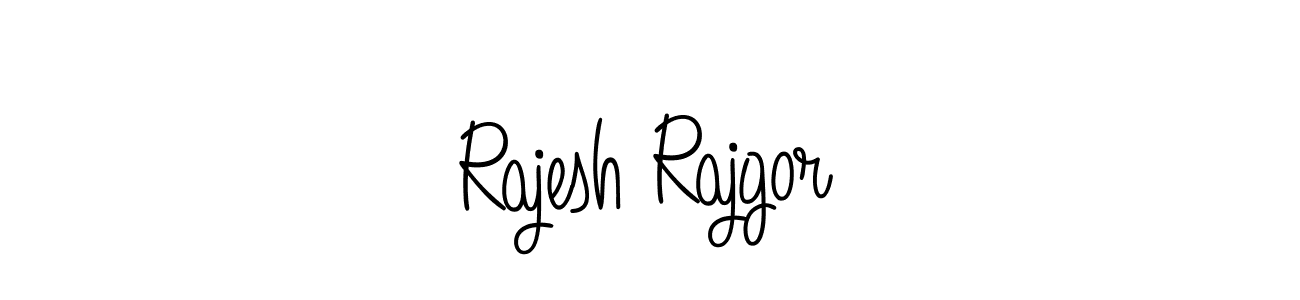 How to Draw Rajesh Rajgor signature style? Angelique-Rose-font-FFP is a latest design signature styles for name Rajesh Rajgor. Rajesh Rajgor signature style 5 images and pictures png