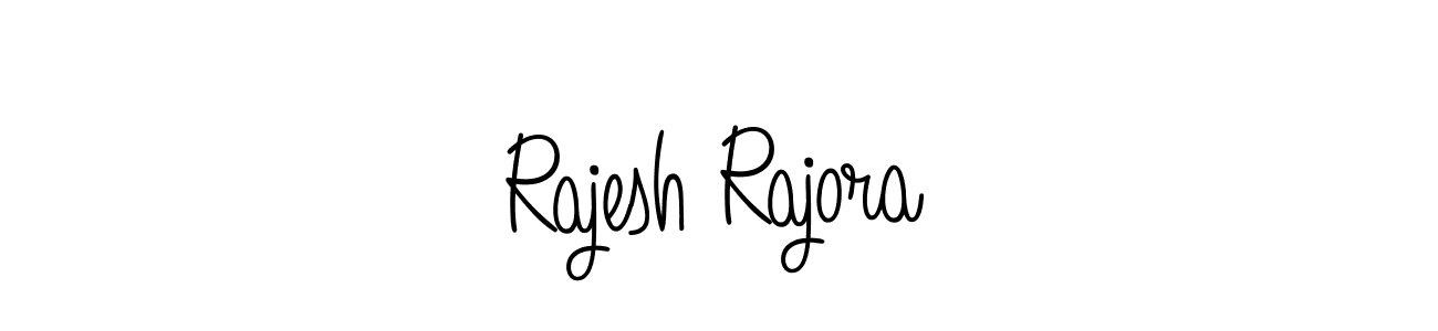 The best way (Angelique-Rose-font-FFP) to make a short signature is to pick only two or three words in your name. The name Rajesh Rajora include a total of six letters. For converting this name. Rajesh Rajora signature style 5 images and pictures png