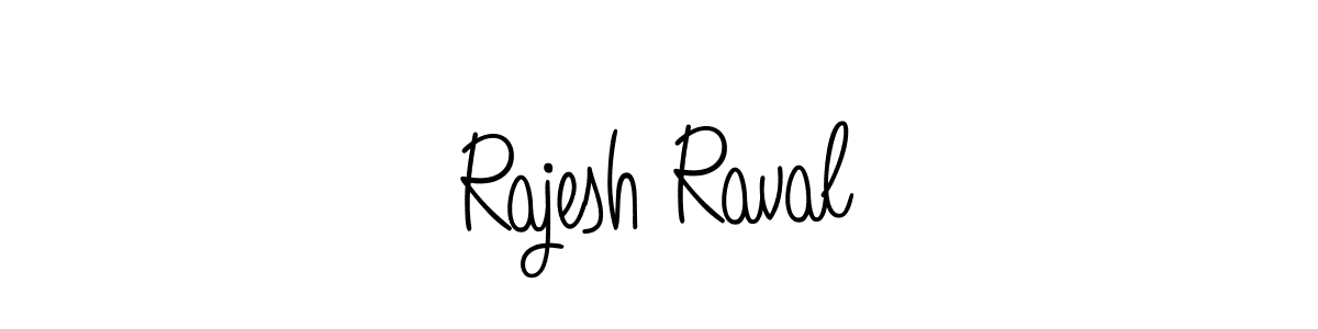 Make a beautiful signature design for name Rajesh Raval. Use this online signature maker to create a handwritten signature for free. Rajesh Raval signature style 5 images and pictures png
