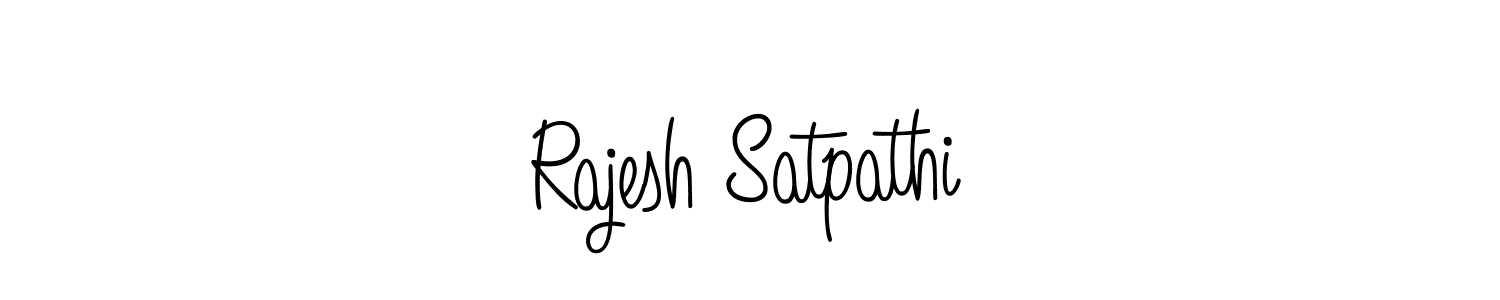 Also we have Rajesh Satpathi name is the best signature style. Create professional handwritten signature collection using Angelique-Rose-font-FFP autograph style. Rajesh Satpathi signature style 5 images and pictures png