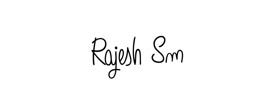 Make a short Rajesh Sm signature style. Manage your documents anywhere anytime using Angelique-Rose-font-FFP. Create and add eSignatures, submit forms, share and send files easily. Rajesh Sm signature style 5 images and pictures png