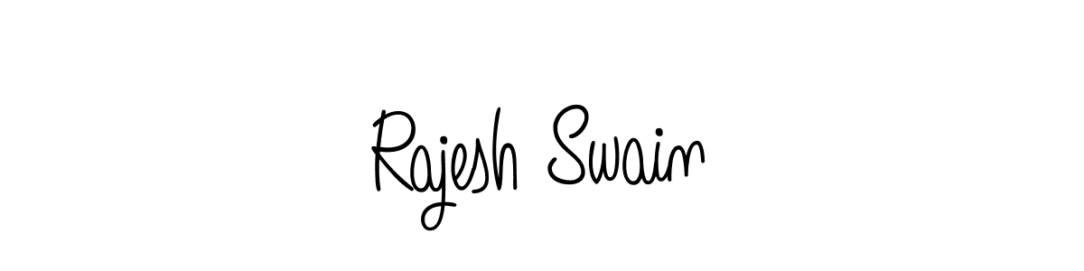Best and Professional Signature Style for Rajesh Swain. Angelique-Rose-font-FFP Best Signature Style Collection. Rajesh Swain signature style 5 images and pictures png