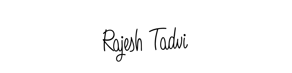 Check out images of Autograph of Rajesh Tadvi name. Actor Rajesh Tadvi Signature Style. Angelique-Rose-font-FFP is a professional sign style online. Rajesh Tadvi signature style 5 images and pictures png