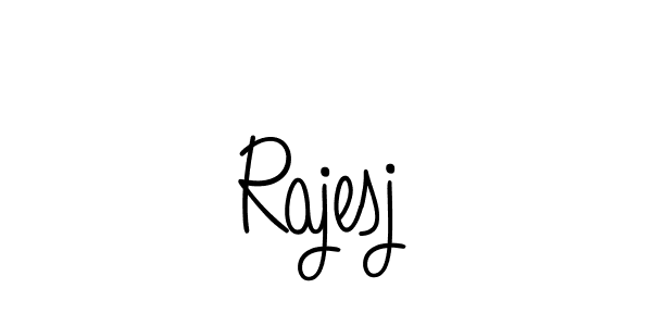 You should practise on your own different ways (Angelique-Rose-font-FFP) to write your name (Rajesj) in signature. don't let someone else do it for you. Rajesj signature style 5 images and pictures png
