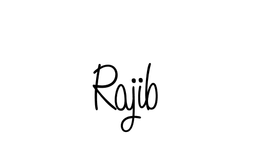 Create a beautiful signature design for name Rajib. With this signature (Angelique-Rose-font-FFP) fonts, you can make a handwritten signature for free. Rajib signature style 5 images and pictures png