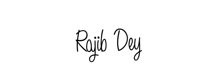 How to make Rajib Dey name signature. Use Angelique-Rose-font-FFP style for creating short signs online. This is the latest handwritten sign. Rajib Dey signature style 5 images and pictures png