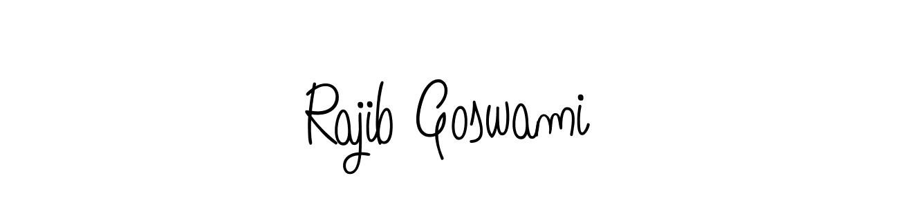 How to make Rajib Goswami signature? Angelique-Rose-font-FFP is a professional autograph style. Create handwritten signature for Rajib Goswami name. Rajib Goswami signature style 5 images and pictures png