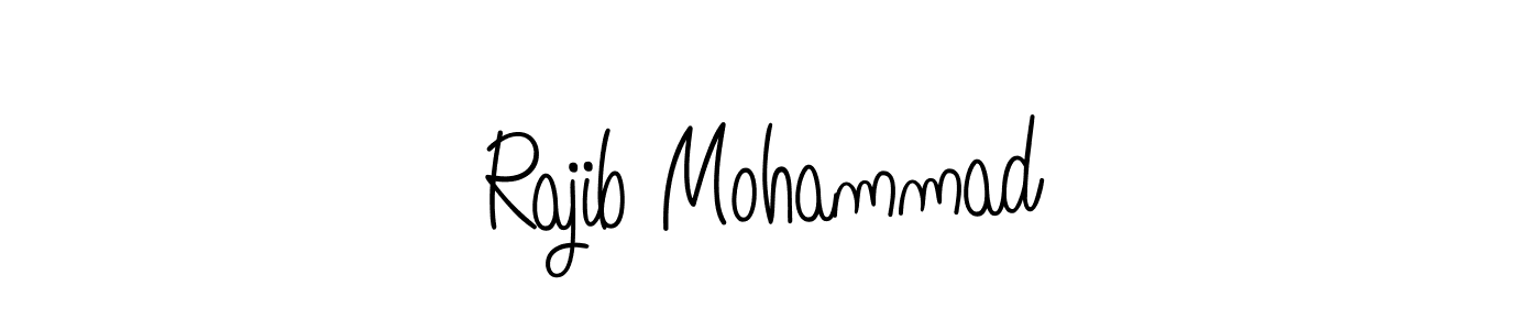 Make a short Rajib Mohammad signature style. Manage your documents anywhere anytime using Angelique-Rose-font-FFP. Create and add eSignatures, submit forms, share and send files easily. Rajib Mohammad signature style 5 images and pictures png