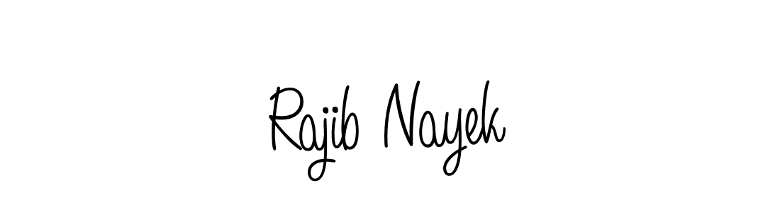 Also we have Rajib Nayek name is the best signature style. Create professional handwritten signature collection using Angelique-Rose-font-FFP autograph style. Rajib Nayek signature style 5 images and pictures png