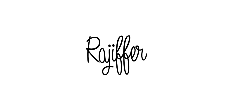 Design your own signature with our free online signature maker. With this signature software, you can create a handwritten (Angelique-Rose-font-FFP) signature for name Rajiffer. Rajiffer signature style 5 images and pictures png