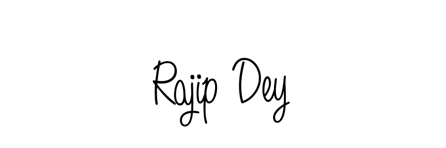 Rajip Dey stylish signature style. Best Handwritten Sign (Angelique-Rose-font-FFP) for my name. Handwritten Signature Collection Ideas for my name Rajip Dey. Rajip Dey signature style 5 images and pictures png